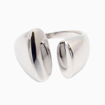 серебряное кольцо без камней 57206141